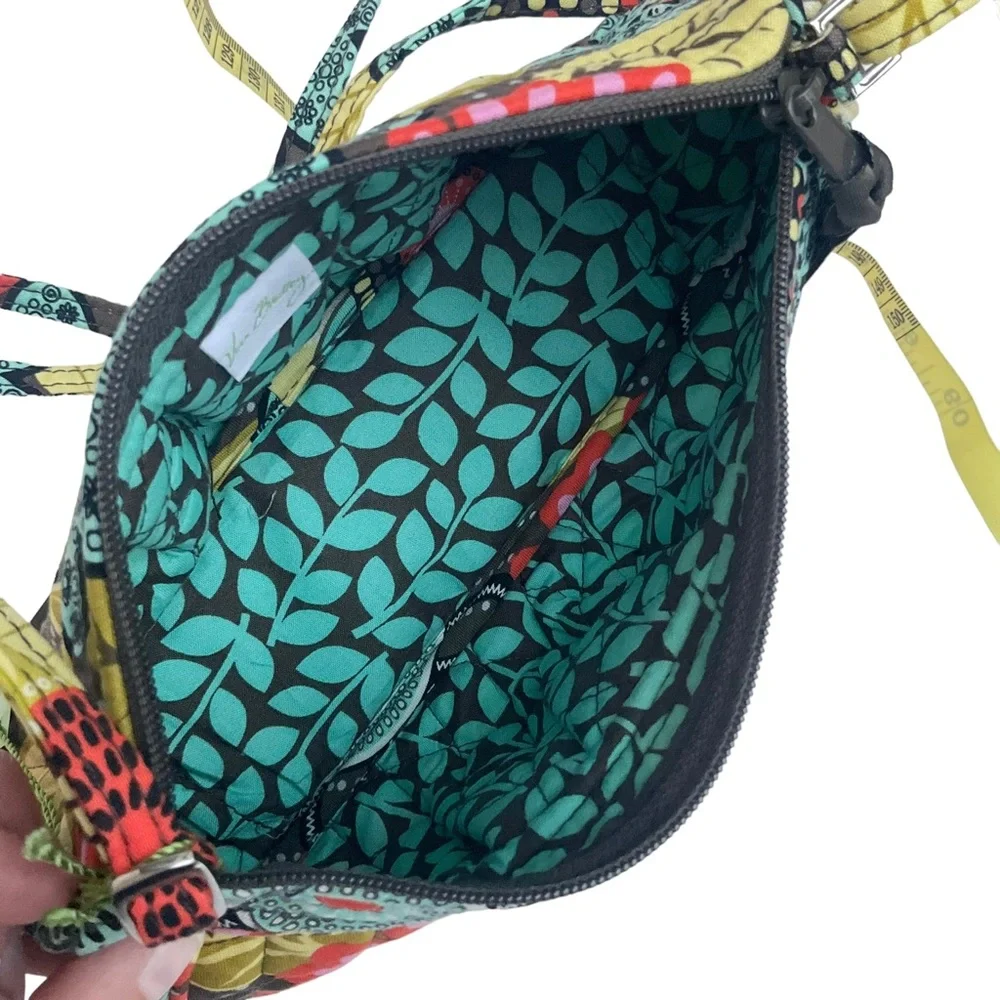 NWT Vera Bradley | Frannie Flower Shower Quilted Floral Shoulder Crossbo… - Picture 8 of 15